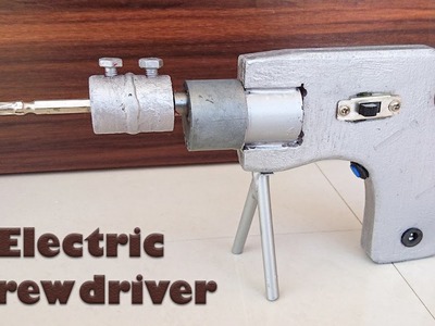 How to Make an Electric Screwdriver at Home