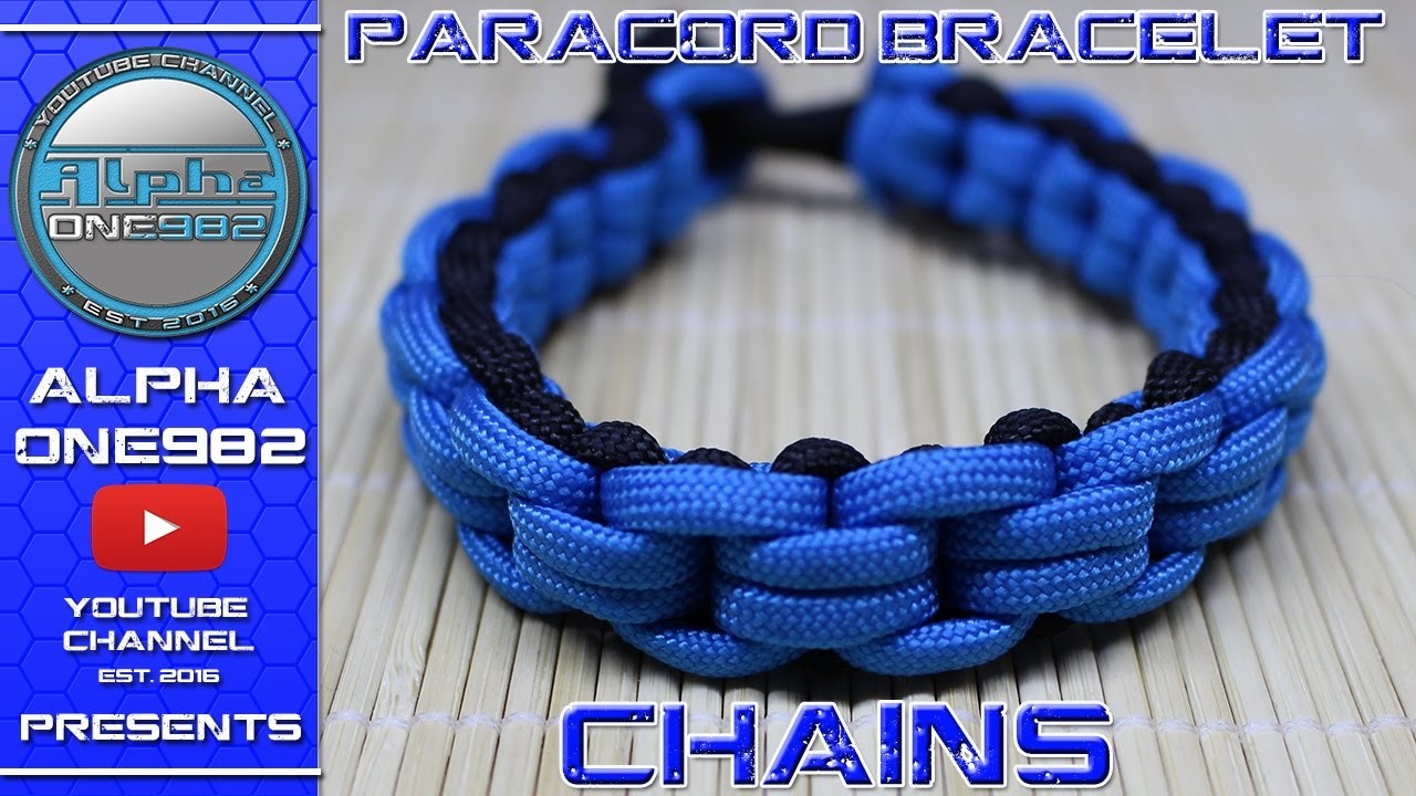 How To Make Paracord Bracelet Chained Endless Falls by TIAT - Mad Max ...