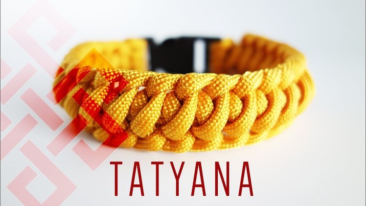 How to Make Tatyana's Weave Paracord Bracelet Tutorial