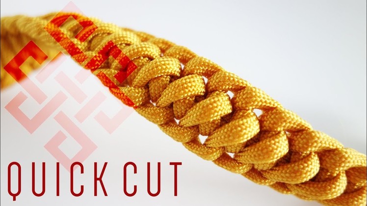 How to Make Tatyana's Weave Paracord Bracelet Tutorial Quick Cut