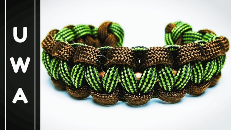 How to make the Cobra Copper Wire Paracord Bracelet Without Buckle [UWA Original]