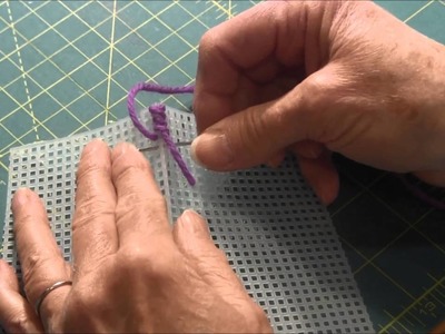 How to Whip Stitch - Plastic Canvas Stitch