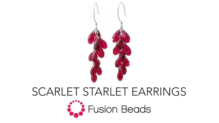 Learn How to Make the Scarlet Starlet Earrings