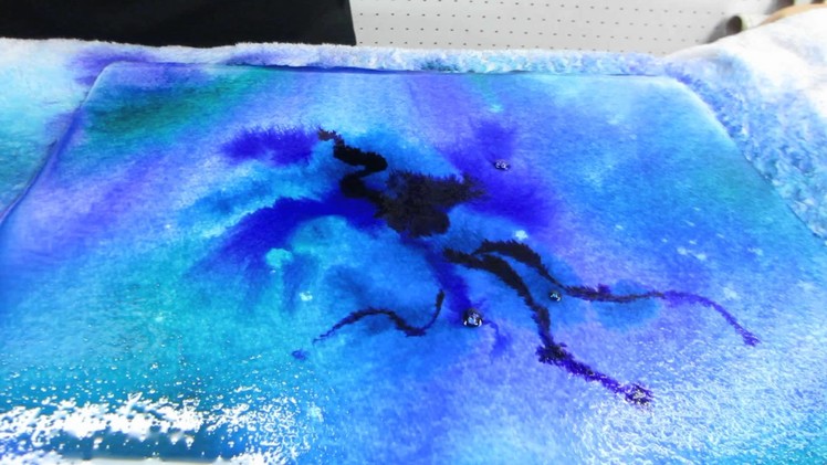 Linda Melvin's Abstract Fluid Watercolor System---Lesson 1
