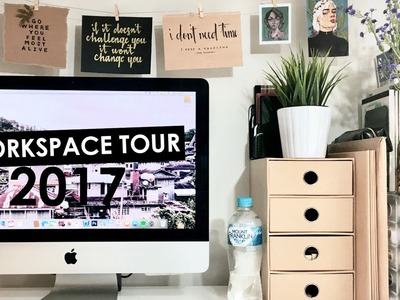 My Drawing Workspace Tour 2017