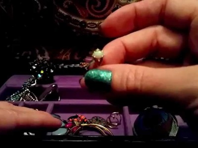 My Jewelry Part 1 - ASMR Tapping Southern Accent