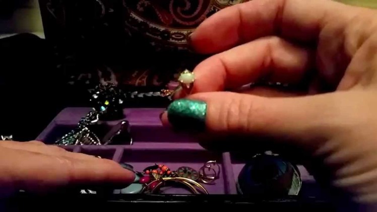 My Jewelry Part 1 - ASMR Tapping Southern Accent
