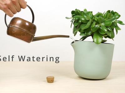 Natural Balance - The Ultimate Self Watering Flowerpot, Now On Kickstarter - Studio Lorier