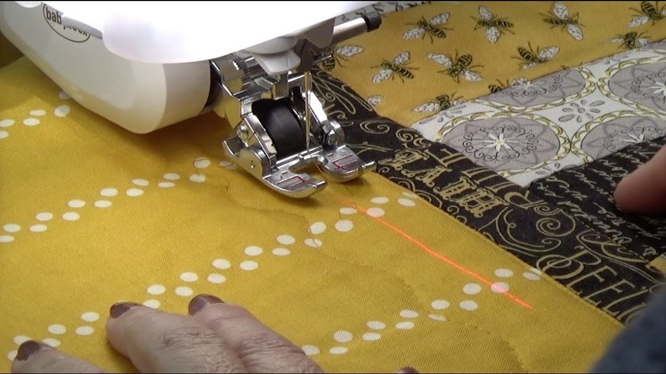 Pat Sloan Sewlebrity Love of Sewing Challenge Using the Digital Dual Feed