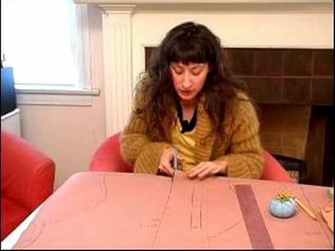 Pattern Making From a Shirt : How to Cut Out a Pattern