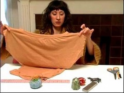 Pattern Making From a Shirt : Cutting the Seams of a Shirt to Make a Pattern
