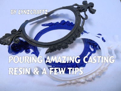 Pouring some Amazing Casting resin & a few tips
