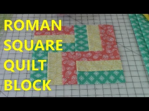 Roman Square Quilt Block