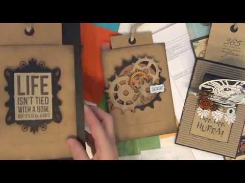 Sari's fun card folding techniques 1 - SURPRISE POP-UP CARD tutorial