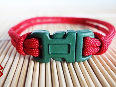Single Cow's Hitch Two Strand Buckle Core
