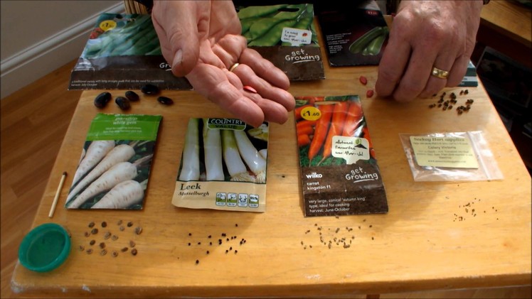Sowing small seeds made easy with a neat trick.