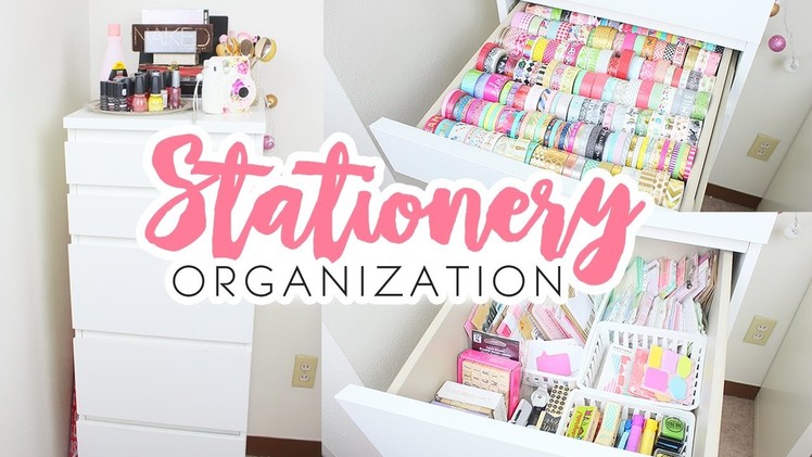 Stationery Organization. Storage