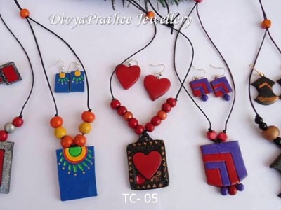 Terracotta jewellery collections - Divyaprathee Jewellery designs 3