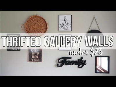THRIFTED GALLERY WALLS | UNDER $25