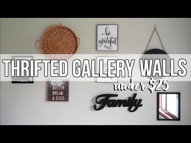 THRIFTED GALLERY WALLS | UNDER $25