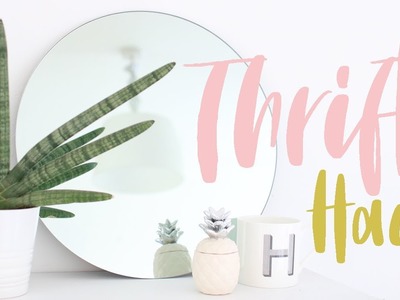 Thrifted Homeware Haul And Decor Styling