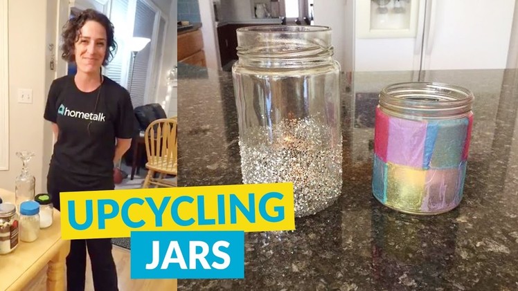Upcycle Your Jars & Bottles With These Ideas!