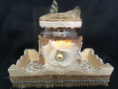 ????Vintage Style Wedding Centerpiece DT project for Alicia's Glitzz & more????