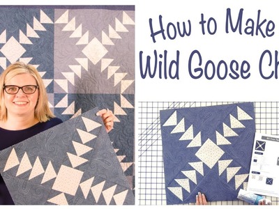 Wild Goose Chase - Classic and Vintage Block (FREE BLOCK PATTERN!)