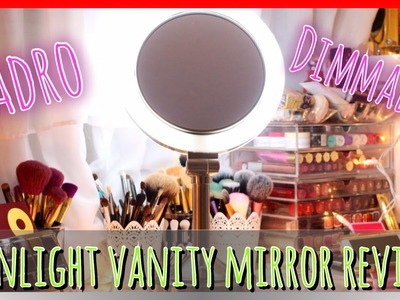 Zadro Dimmable Sunlight Vanity Mirror Review | Vlogmas #9