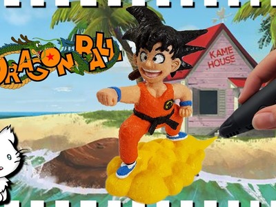 3D Pen Anime Creation ♥ Son-Goku Kid ♥ from Dragonball