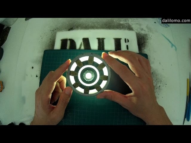 3D Printed Tony Stark ARC REACTOR. How to