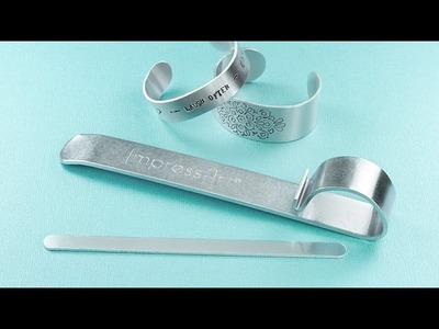 Artbeads Tutorial - ImpressArt Bracelet Bending Bar