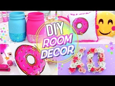 DIY BRIGHT & FUN ROOM DECOR! Pinterest Room Decor for 