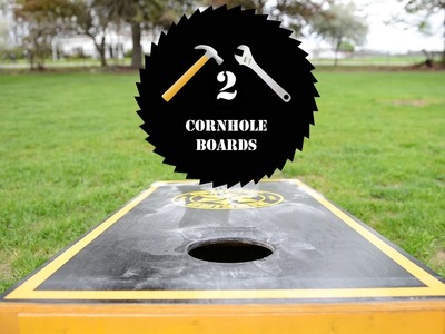 DIY: Build a heavy duty Cornhole Set