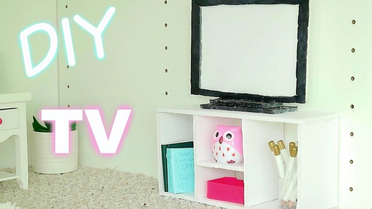 DIY Doll Sized TV \\ Doll Decor