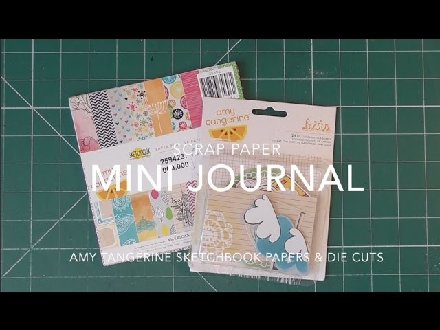 DIY Mini Journal | junk journal | Notebook