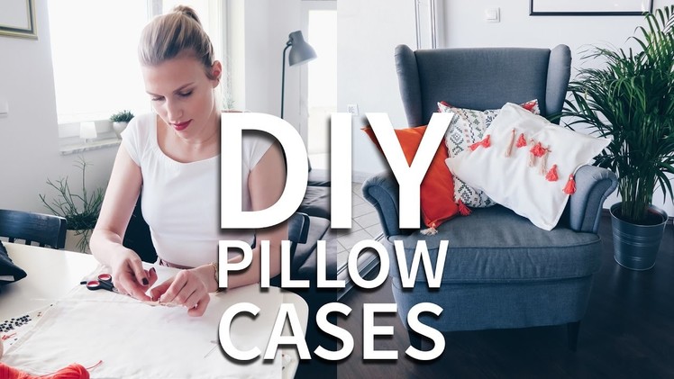 DIY Pillow Cases | Bohemian Tassels | POP of Color