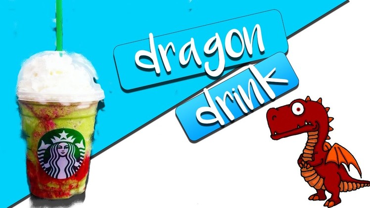 DIY STARBUCKS DRAGON DRINK|| TUMBLR STARBUCKS DRINK|| SECRET MENU DRINK|| MRDIY