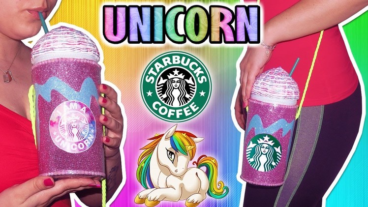 DIY: Unicorn Frappé Handbag of Starbucks