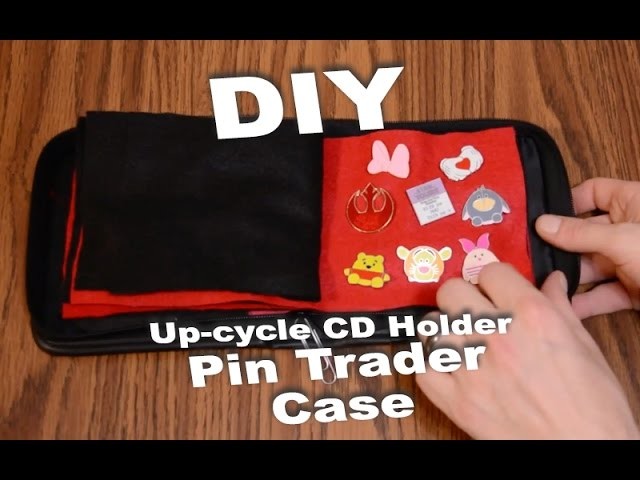 DIY. Up-cycle Pin Trader Case