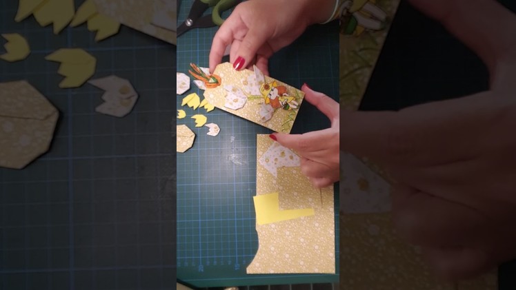 Flores Tulipanes origami scrapbook