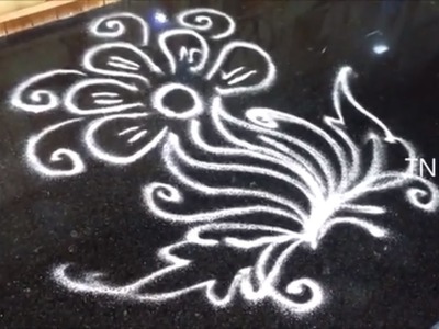 Free hand rangoli designs without dots | easy free hand rangoli designs, easy rangoli, easy kolam