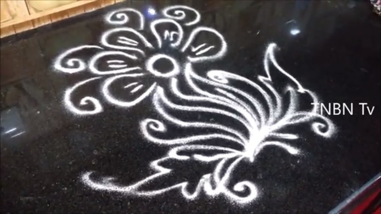 Free hand rangoli designs without dots | easy free hand rangoli designs, easy rangoli, easy kolam