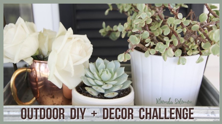Front porch and outdoor diy