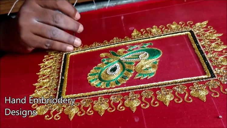 Hand embroidery tutorial for beginners,hand embroidery designs, maggam work tutorial, online classes