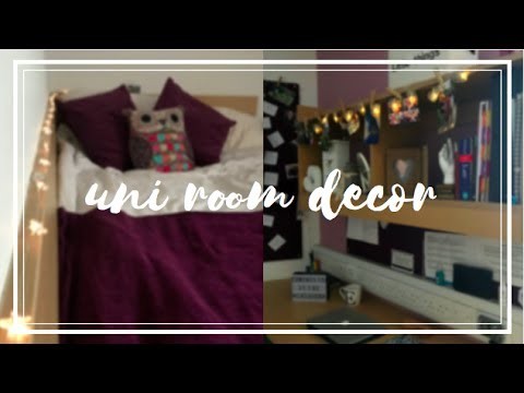 How to Decorate Uni Room | Inexpensive Tips, Ideas, DIY 2017