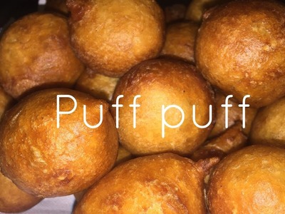How to make the Nigerian puff puff | DIY | Gisele Moglia | RuthyMilano