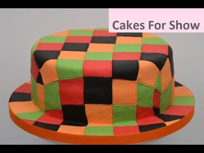 Making a Patchwork Cake