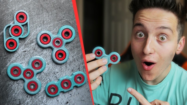 MAKING THE BEST FIDGET SPINNERS WITH A 3D PRINTER! (Hand Spinners)