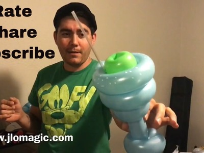 Margarita balloon - tutorial